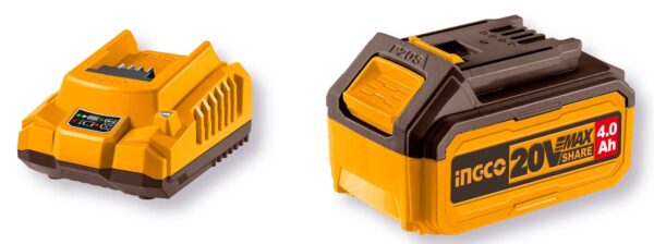 Battery pack con 1 batterie da 4ah + caricabatterie - immagine 2