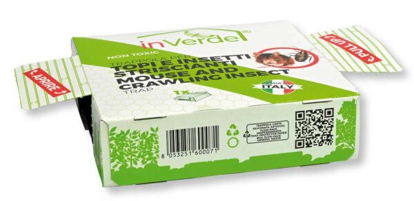 Trappola per topi e insetti striscianti astuccio pronto all'uso