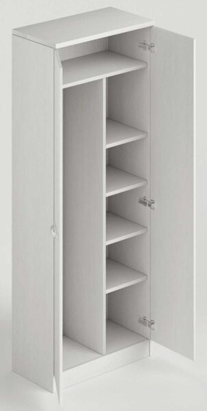 Armadio portascope bianco frassinato Laundry