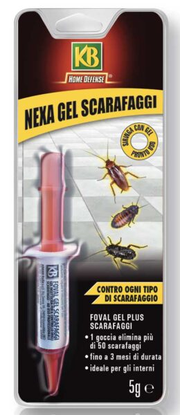 Nexa gel scarafaggi siringa formato 5gr