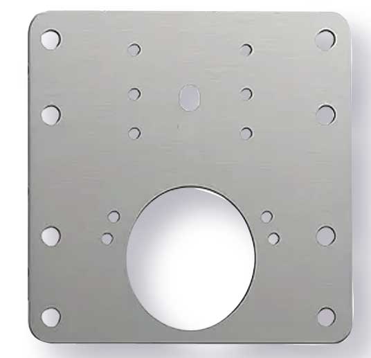 Piastrina di riparazione inox 430 mm.90x90