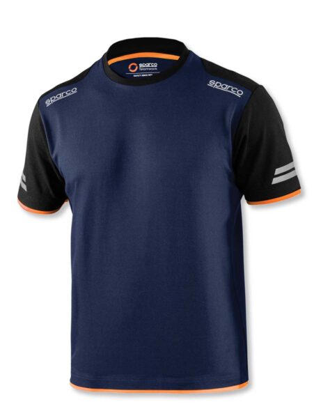 T-Shirt Sparco Blu/Arancio