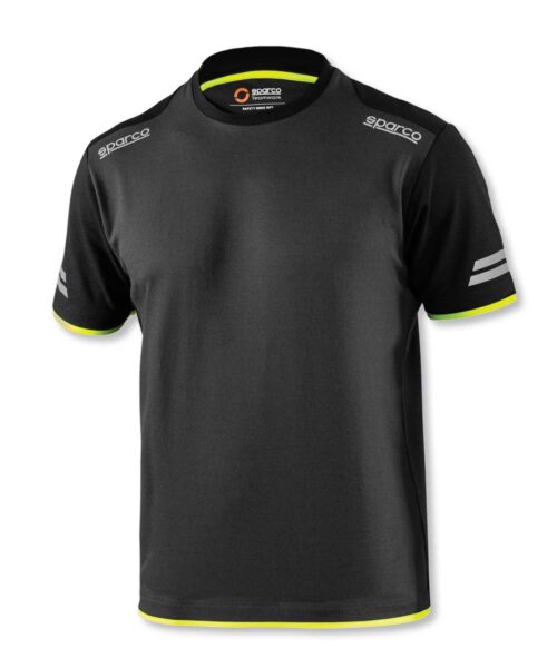 T-Shirt Sparco Grigio/Giallo