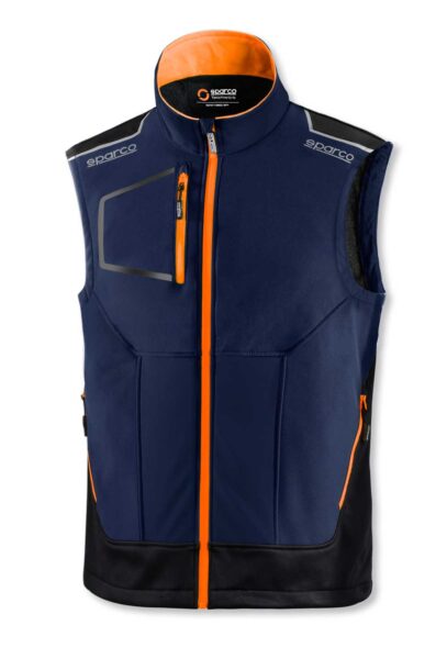 Gilet Sparco Illinois Blu/Arancio