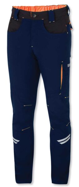 Pantalone Sparco Kansas Blu/Arancio