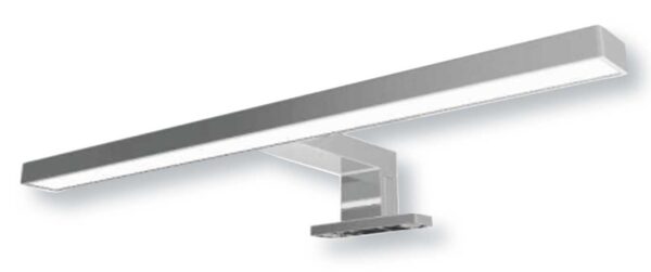 Faretto led per specchi cm 30 ip44 cromo 5w 220-240 50/60hz 4000k