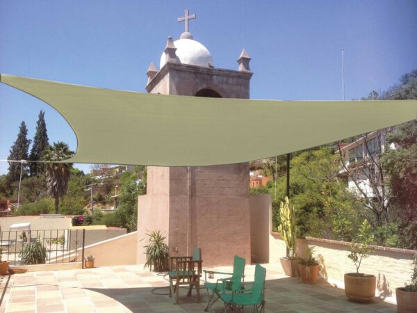 Tenda Vela quadra in poliestere