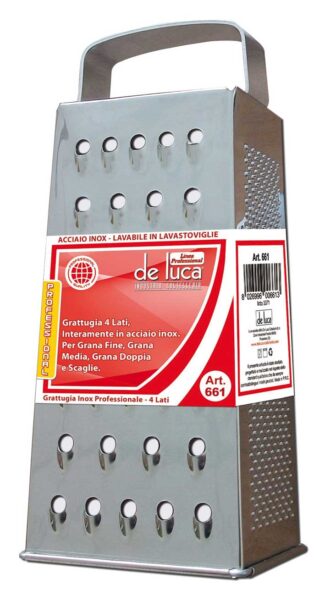 Grattugia inox 4 lati Linea Professional