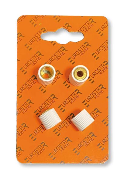 Mensolina in ottone in blister da 4 pz.