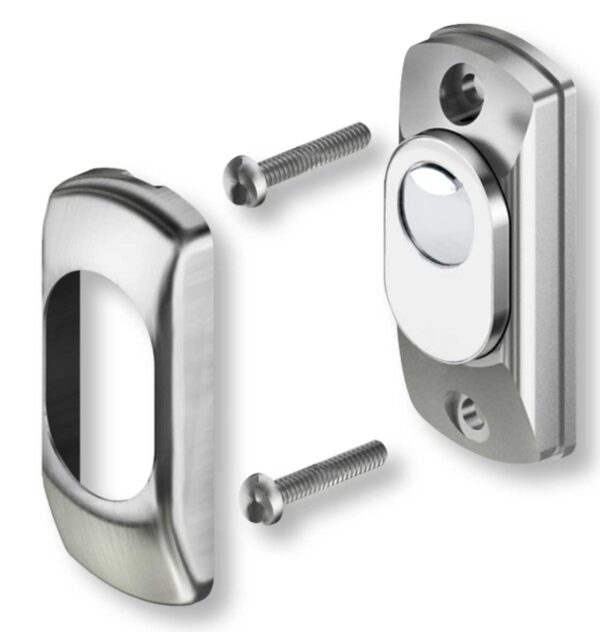 Magsteel magnetico per cancelli in Ottone Inox Satinato - immagine 2