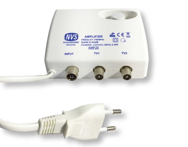 Amplificatore da interno per segnali TV/DVB IEC