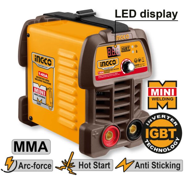 Saldatrice Mini Inverter MMA 140A IGBT
