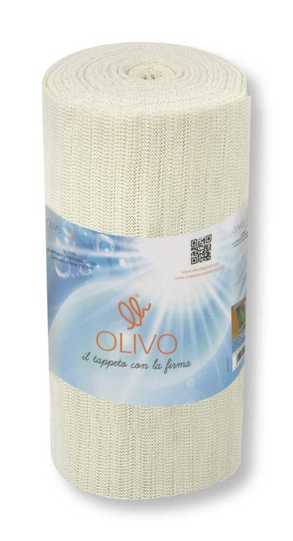 Tappeto antislip cm50x35mt.bianco