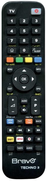 Telecomando Techno 3 programmabile TV/VCR/DVD/DDT/-SKY/SAT