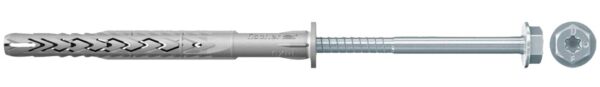 Tassello Nylon con Vite TE flangiata impronta Torx 'SXRL-FUS'