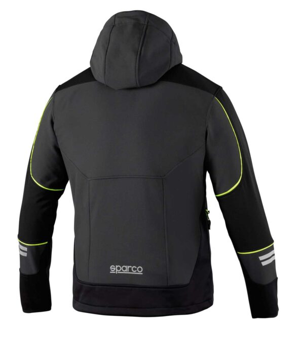 Giacca Soft Shell Sparco Blu-Arancio - immagine 2