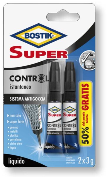 Bostik Super Control Pz.2x3gr. c/expo