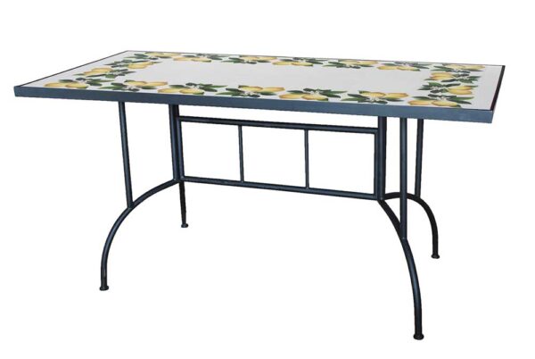 Tavolo Mosaico Lemon 80x150 CM
