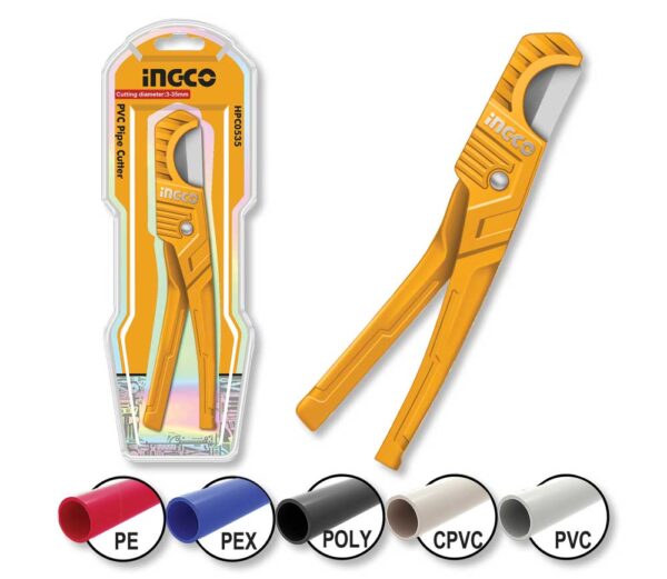 Tagliatubi per PVC 210MM D.3-35MM Ingco