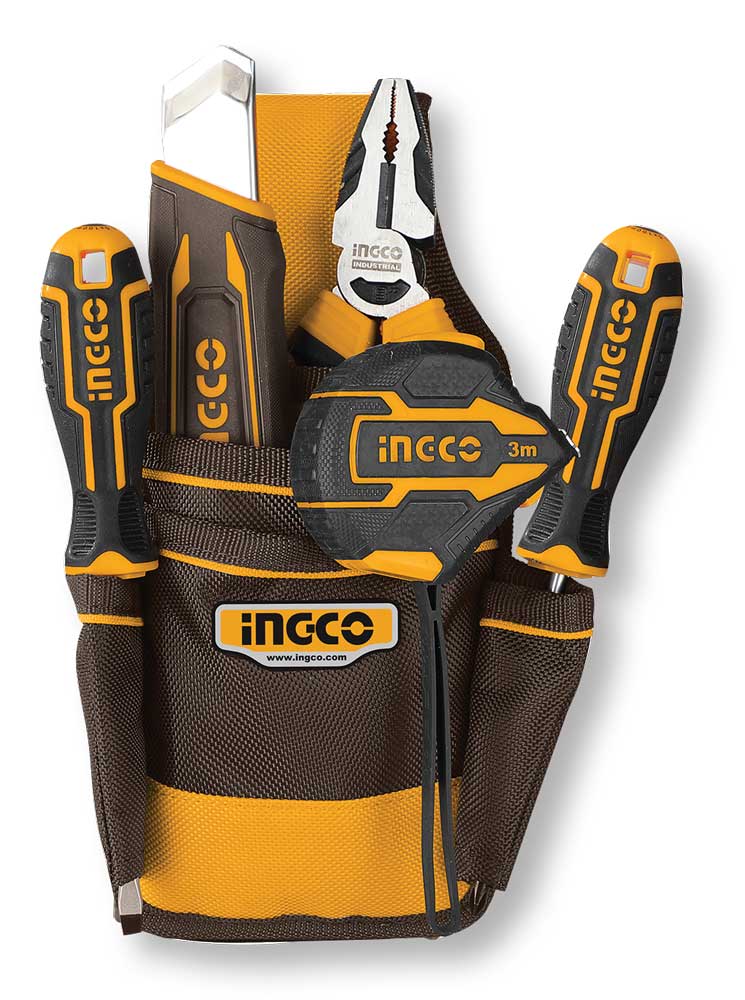 DOPPIO FODERO PORTATTREZZI 14 TASCHE - Ingco Italia