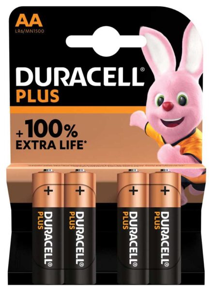 Duracell plus power stilo bl.4pz