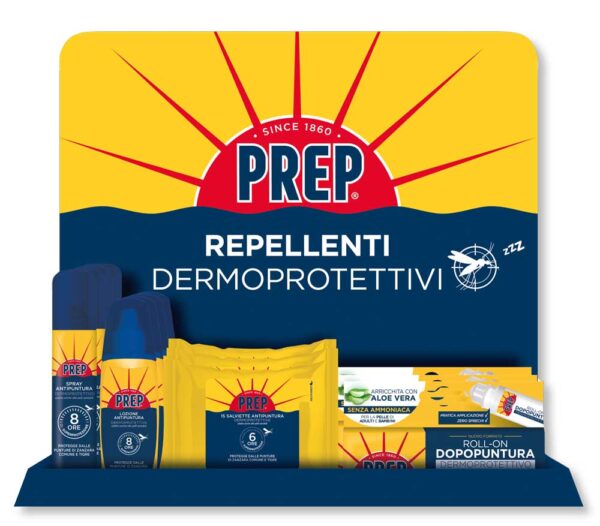 Prep espositore in cartone vuoto