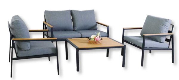 Salotto Alluminio Set Lounge