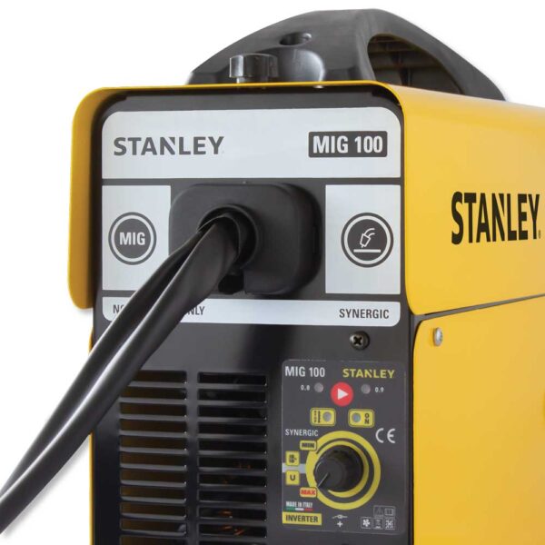 Saldatrice Filo Inverter Stanley MIG100 2,3Kw 100A (max) - immagine 2