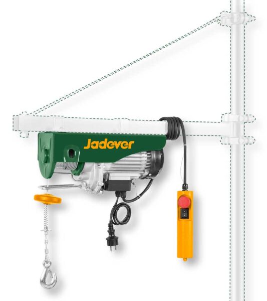 Paranco Elettrico 800W 250/500KG 18MT