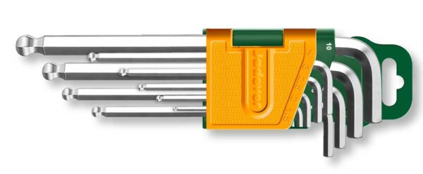 Set 9 Chiavi Ball Point Lunghe