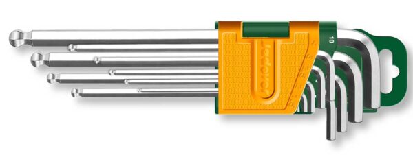 Set 9 Chiavi Ball Point Extra Lunghe