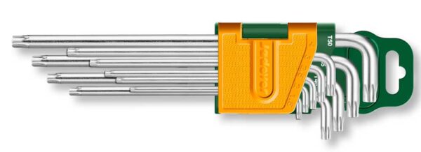Set 9 Chiavi Torx Extra Lunghe