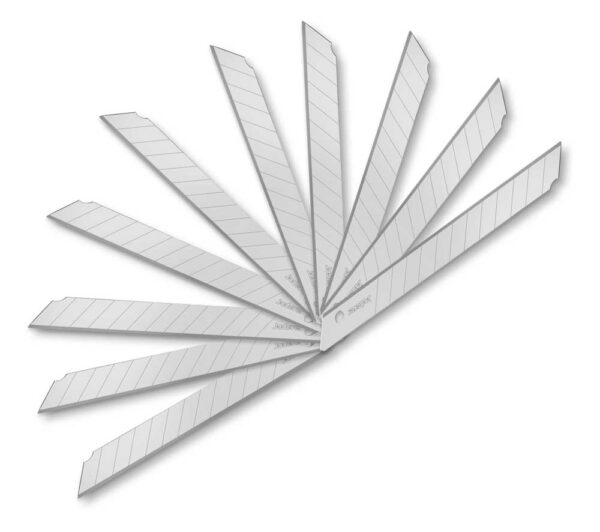Set 10 Lame a Spezzare 9x80MM