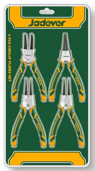 Set 4 Pinze per anelli elastici 180MM