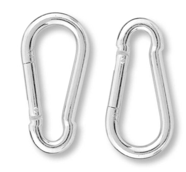 Set 2 Moschettoni Pompiere 60MM