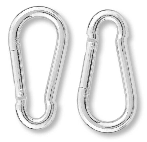 Set 2 Moschettoni Pompiere 80MM