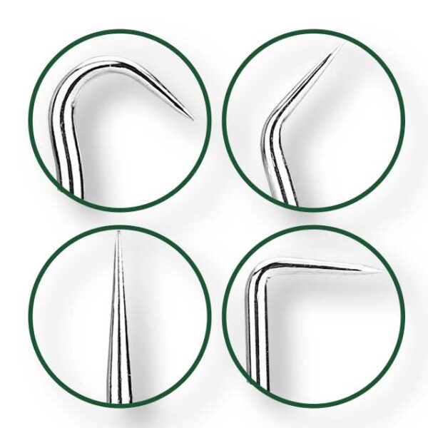 Set 4 Ganci di precisione - immagine 2