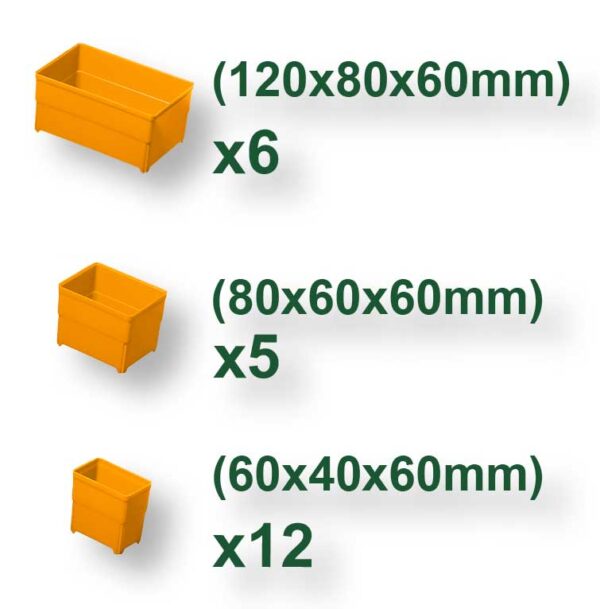 Valigetta Porta Minuterie 16.5P - immagine 2
