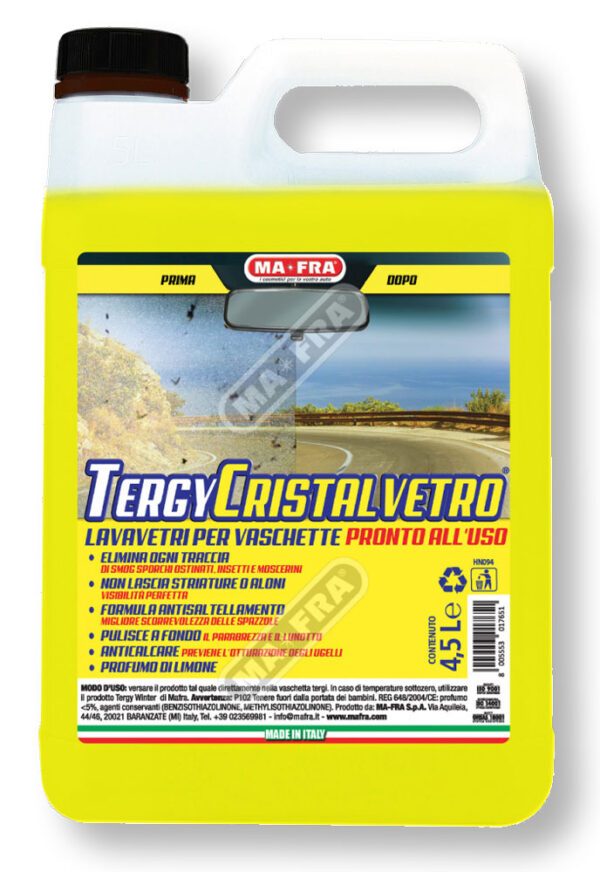 Lavavetro Tergy Cristalvetro 4500ml