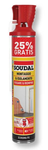 Schiuma Poliuretanica Montaggio e Isolamento Genius Gun 750ML Promo
