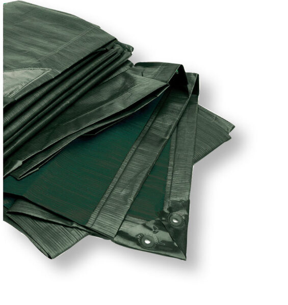 Telo Polietilene Occhiellato Verde Bikain 90gr/mq