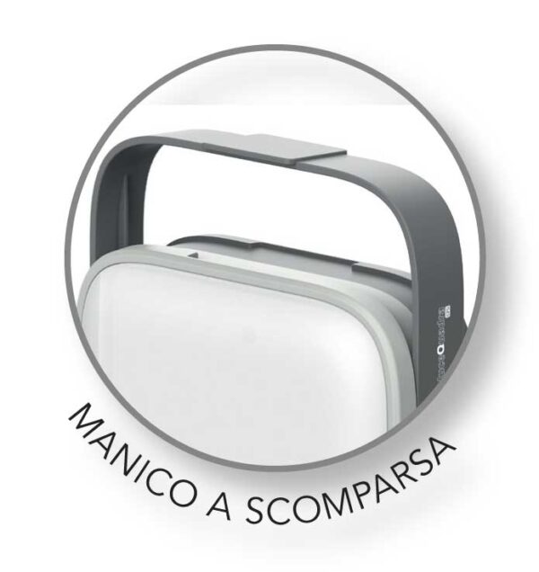 SLIDE 500 lampada portatile ricaricabile-emergenza - immagine 2