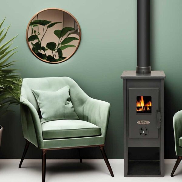 Stufa a Legna Irina 6.11Kw - immagine 2
