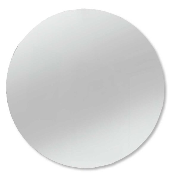 Specchio LS015 Tondo 3MM con piastra portafaretto