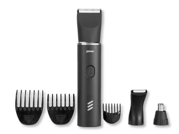 Kit ricaricabile 3 in 1 barba capelli viso e corpo