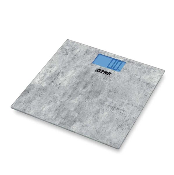 Bilancia pesapersone digitale zephir 150 Kg effetto pietra