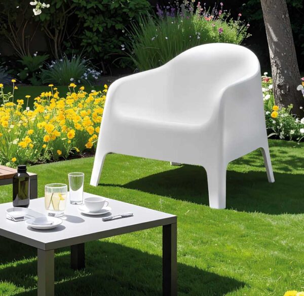 Poltrona Kelly UV Protection Bianca