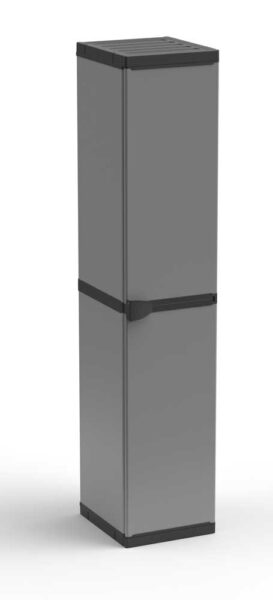 Armadio in Resina Alto 3 Ripiani 34x39,5x168h