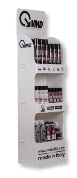 Espositore polionda da terra VMD