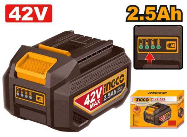 Batteria Litio 42V 2.5Ah Ingco